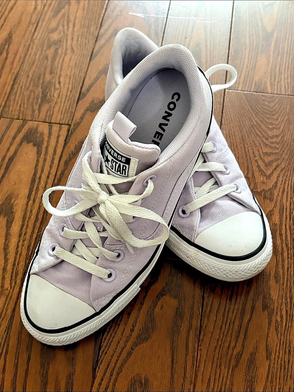 Converse Chuck Taylor All Star Madison Ox Purple & White Sneakers